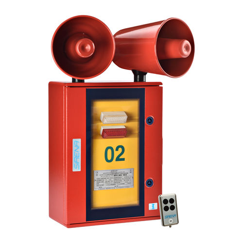 Siren without beacon - SEO 2 SEV/4S.AA - SIRENA S.p.A. - electronic / fire-resistant / IP65