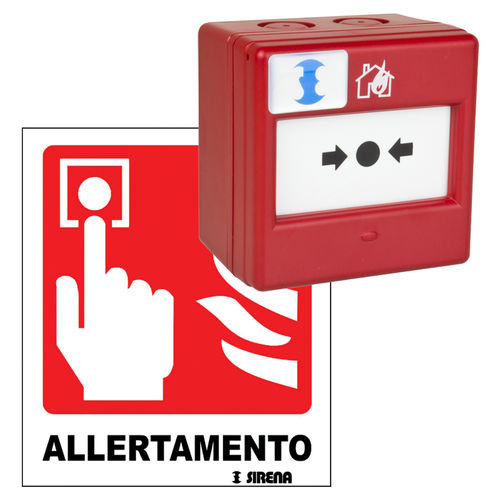 Resettable manual call point - 55320  - SIRENA S.p.A.