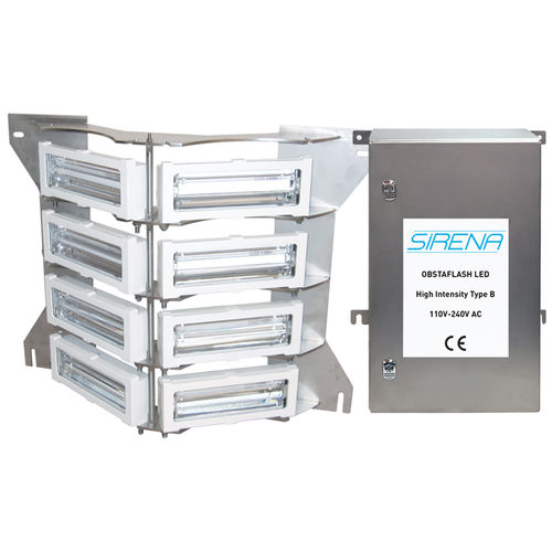 LED obstruction light - OBSTAFLASH LED HI - SIRENA S.p.A.