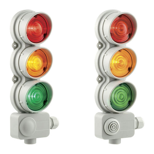 Steady traffic light - SMFR 6.3 LD 8Q - SIRENA S.p.A. - blinking / LED / 24VDC