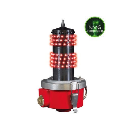 Aircraft obstruction light - NAVILITE IR FAA L-810 - SIRENA S.p.A. - LED / low-intensity / warning