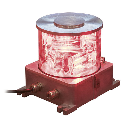 Aircraft obstruction light - OFC LED - SIRENA S.p.A. - LED / medium-intensity / warning