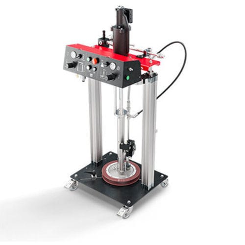 Electric grease pump - P-LL Series - DOPAG - Metering, Mixing and Dispensing Technology - follower plate