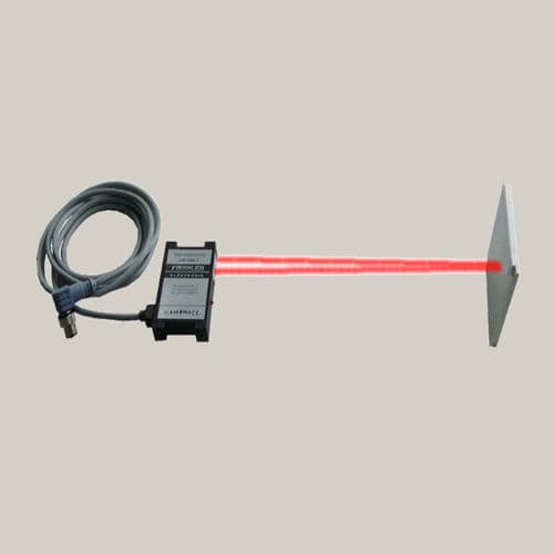 Safety light barrier GR series Fiessler Elektronik singlebeam / reflex type / longrange