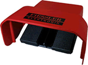 Control foot switch - FE-FS2-SU1ASDO2/U1-U - Fiessler Elektronik - security / electric / 2 pedals