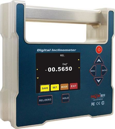 Single-axis inclinometer - DMI850 - SHENZHEN RION TECHNOLOGY CO.,LTD - digital / closed-loop gravity / with integrated data logger