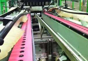 Flexible conveyor belt - LW series - AMMERAAL BELTECH - SBR / PTFE / rubber