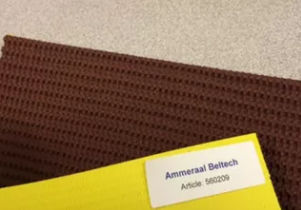 Modular conveyor belt - ZLNI560121 - AMMERAAL BELTECH - spiral / rubber / nitrile rubber