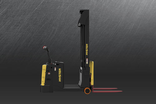 Pallet stacker truck - S1.0-1.5C - HYSTER - electric / walk-behind / 24 V