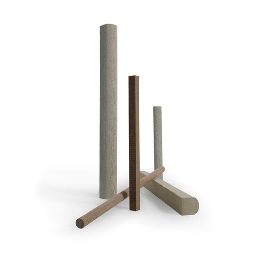 Aluminum oxide abrasive stick - Rex-Cut Abrasives - silicon carbide / cotton / cylindrical