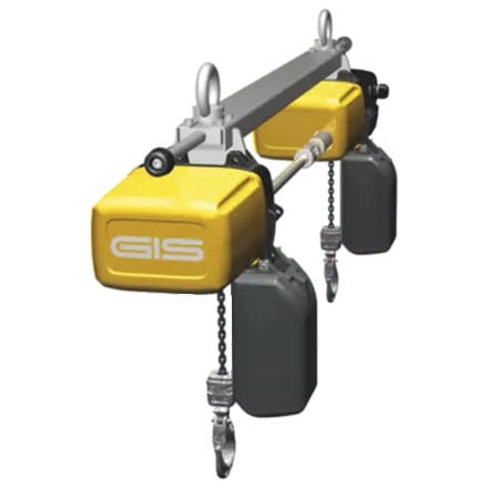 Electric chain hoist - GPS series - GIS AG - double / adjustable / synchronized