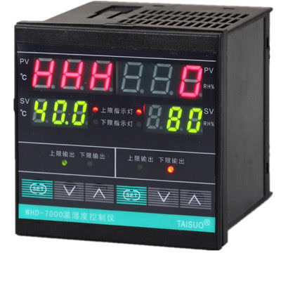Temperature controller with humidity control - CE, 96x96x110 mm, 100 - 240 V | WH-7000 - ZheJiang Taisuo Technology Company, Ltd.