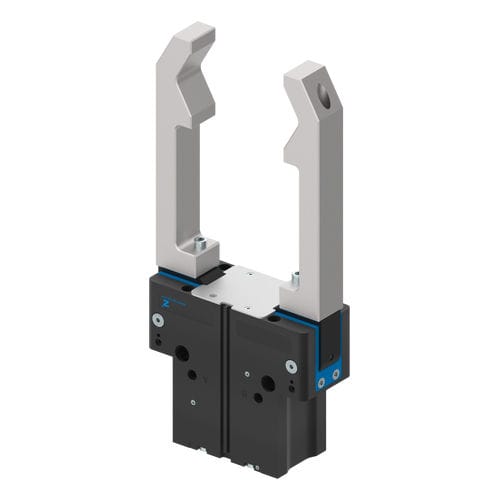 Pneumatic gripper - GPW5000 series - ZIMMER GROUP - angular / 2-jaw / magnetic