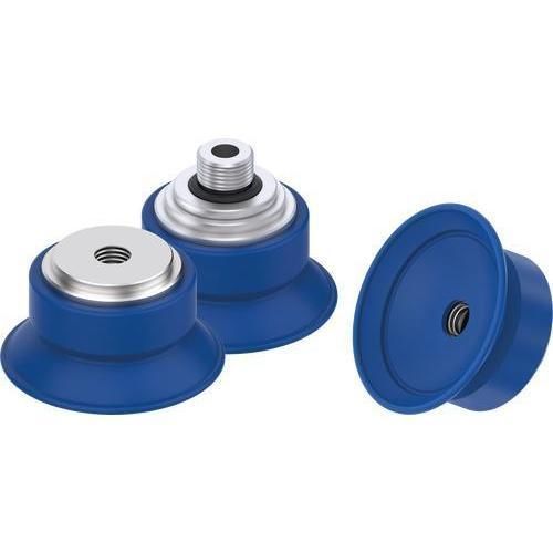 Round suction cup - ZFCF series - ZIMMER GROUP - flat / silicone / PU