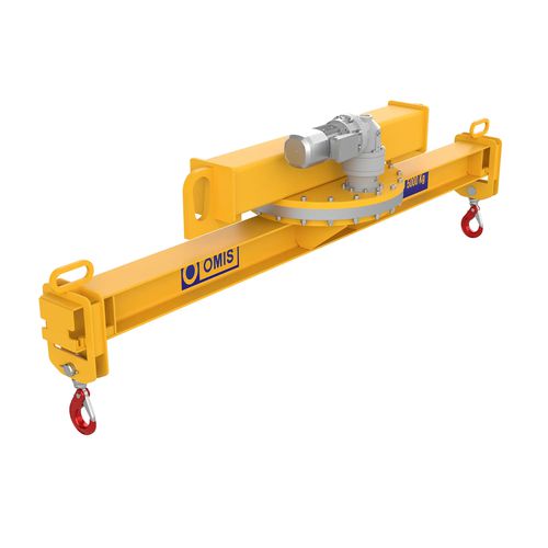 Single-girder lifting beam - BILIR - OMIS - for sheet metal / for coils / for pipes