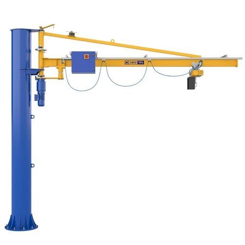 Pillar jib crane - C2TE - OMIS - 270° / electric / electric
