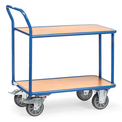Transport cart - 2600,2602 - fetra - steel / 2 levels / multipurpose