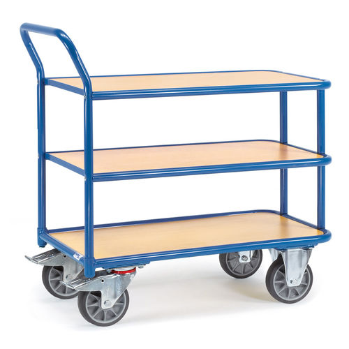 Transport cart - 2610,2612 - fetra - steel / platform / 3 levels
