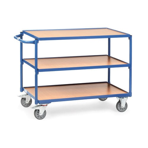Transport cart - 2950,2952 - fetra - steel / 3 levels / multipurpose