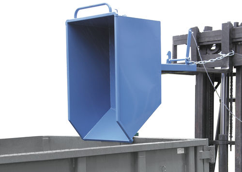 Steel tilt truck - 6230 - fetra - for bulk materials / for forklift trucks / wheeled