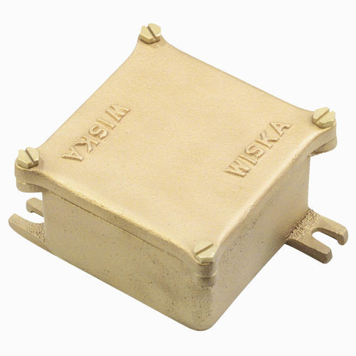 Surface mounted junction box - 10010520 - WISKA Hoppmann GmbH - IP56 / brass
