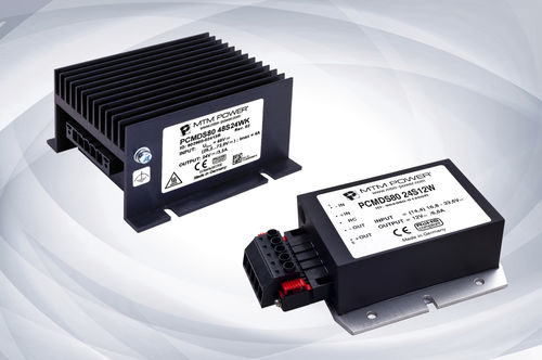 Chassis-mounted DC/DC converter - PCMDS80 24S series   - MTM Power Messtechnik Mellenbach GmbH - single-output / wide input range / CE