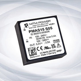 Encapsulated power supply - MAS15 S series  - MTM Power Messtechnik Mellenbach GmbH - DC/DC / AC/DC / single-output