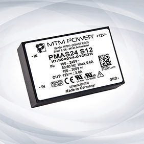 Encapsulated power supply - MAS24 S series  - MTM Power Messtechnik Mellenbach GmbH - DC/DC / AC/DC / single-output