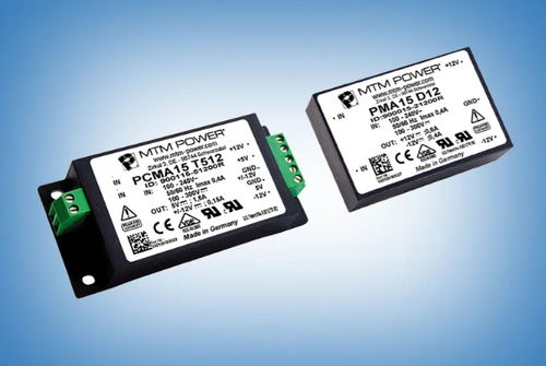 Chassis-mounted power supply - PCMA15 D515 - MTM Power Messtechnik Mellenbach GmbH - AC/DC / dual-output / switching