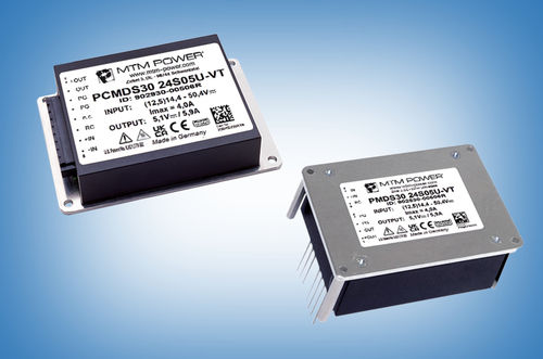 Chassis-mounted DC/DC converter - PCMDS30 24S05U-VT - MTM Power Messtechnik Mellenbach GmbH - vehicle / for railway applications / industrial