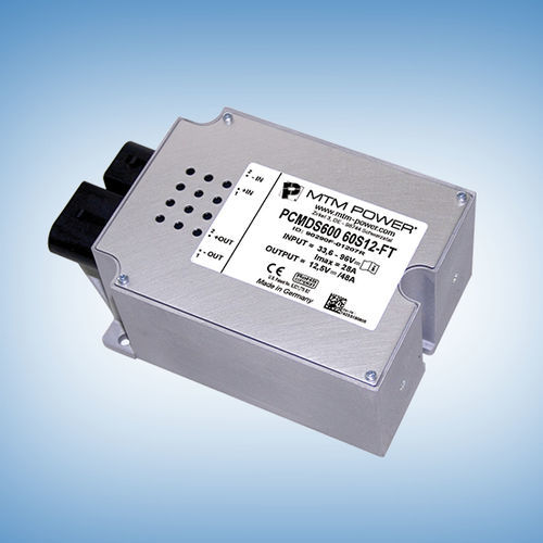 Wide input range DC/DC converter - PCMDS600 60S12-FT - MTM Power Messtechnik Mellenbach GmbH - chassis-mounted / single-output / CE
