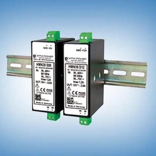 DIN rail power supply - HMN30 S12 - MTM Power Messtechnik Mellenbach GmbH - AC/DC / single-output / CE