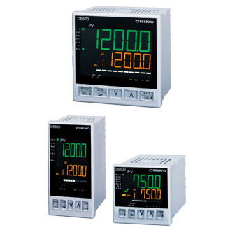 Temperature indicator controller - DB600 Series - CHINO CORPORATION - LCD display / panel-mount / for RTD sensors