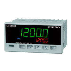 Temperature indicator - DI5000 - CHINO CORPORATION - digital / panel-mount / with alarm