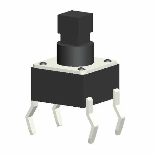 Tactile switch - THC03V - PTR HARTMANN GmbH - single-pole / for printed circuit board mount / actuator