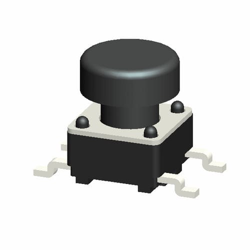 Tactile switch - THC92S - PTR HARTMANN GmbH - single-pole / surface-mount / actuator