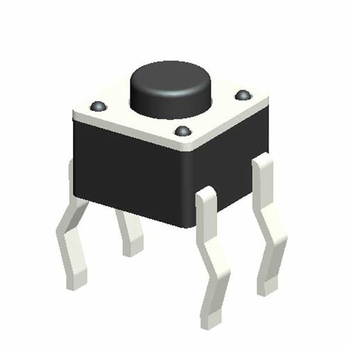 Tactile switch - THS00V - PTR HARTMANN GmbH - single-pole / for printed circuit board mount / actuator