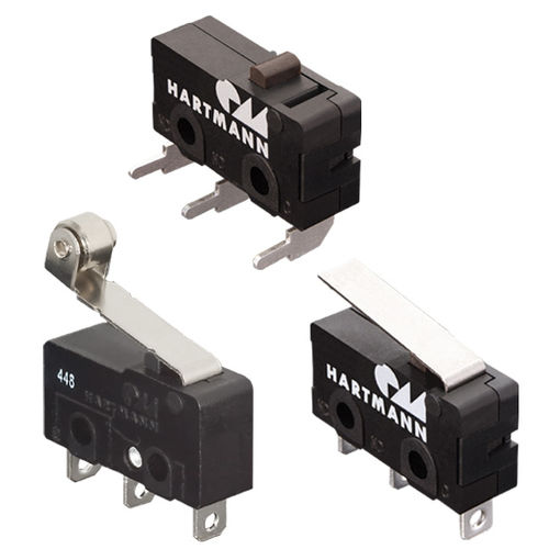 Micro switch - MBB1 - PTR HARTMANN GmbH - spring / single-pole