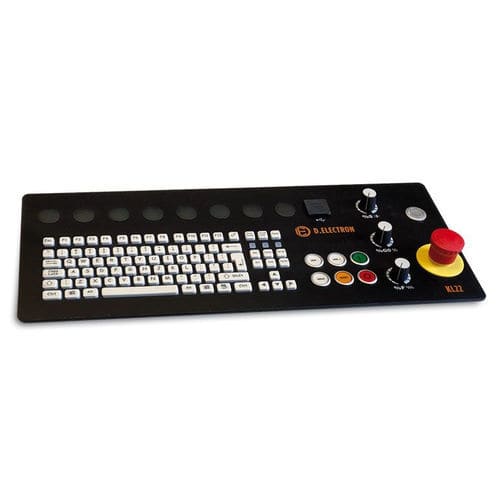 Panel-mount keyboard - KL22  - D.Electron - with mechanical keys / 105-key / USB