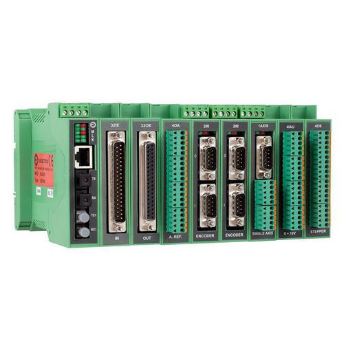 Digital I O module - PE3 series - D.Electron - analog / Ethernet / DIN rail