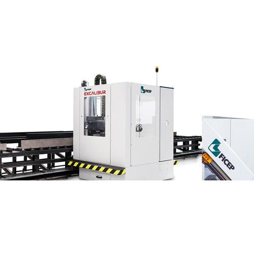 CNC drilling line - VICTORY 1001 EX	 - FICEP - horizontal / for structural profiles / high precision