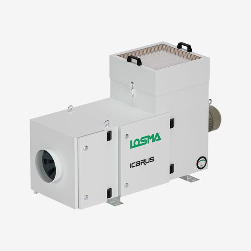 Oil mist collector - ICARUS - LOSMA - smoke / electrostatic / machine-mount
