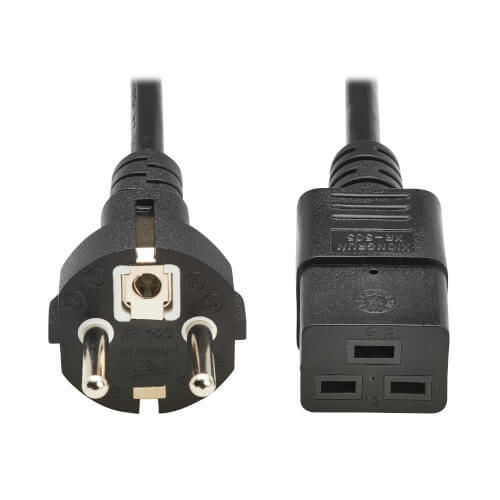 IEC connector power cord - P050-2P5M-EU - TRIPPLITE - with plug