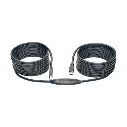 Electrical data cable - U328-025 - TRIPPLITE - extension / USB / B USB