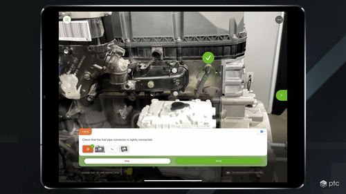 Quality software - Vuforia Instruct - PTC - reporting / creation / CAD