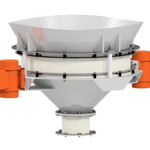 Stainless steel bin activator - SiloTray 1504 - Kubota Brabender Technologie GmbH