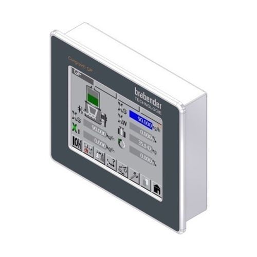 Operating panel with touch screen - Congrav® OP6-E - Kubota Brabender Technologie GmbH - 320 x 240 / color LCD / IP65