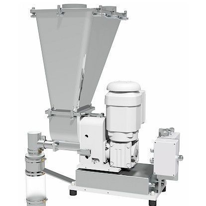 Powder loss-in-weight feeder - DSR28 - Kubota Brabender Technologie GmbH - for plastic pellets / gravimetric / volumetric