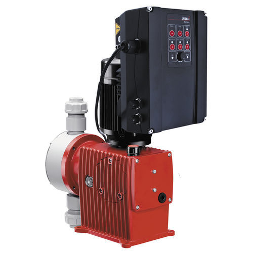 Double-diaphragm pump - MEMDOS LA - Lutz-Jesco GmbH - acid / electric / stationary