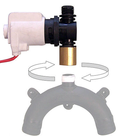 Direct-operated solenoid valve - 37010  - Jabsco - 2-way / normally closed / for water